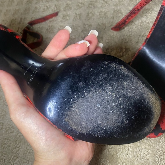 Saint Laurent Snakeskin Pumps - Picture 9 of 10